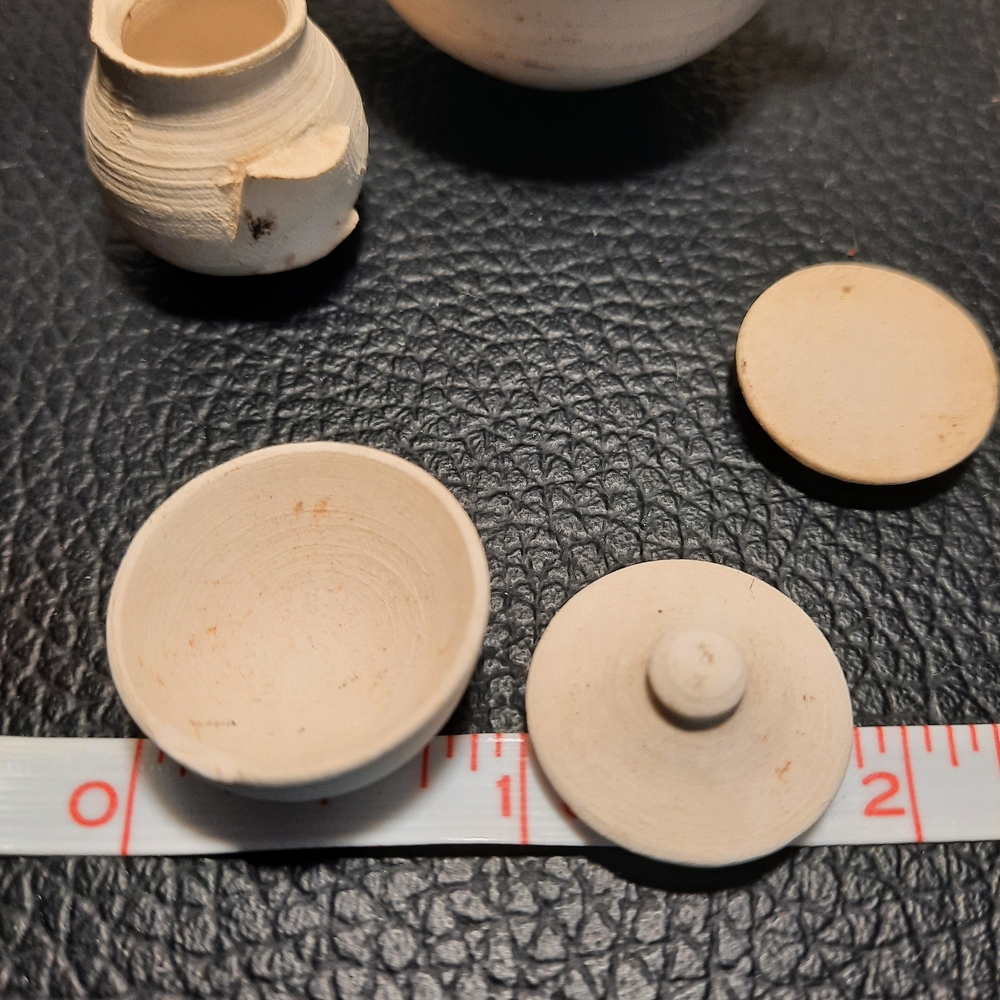 Source Unknown Cream Ceramic Tea Set - Picture 5 of 10